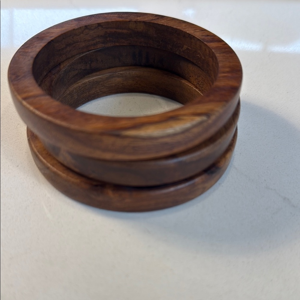 Wooden Bangle Set